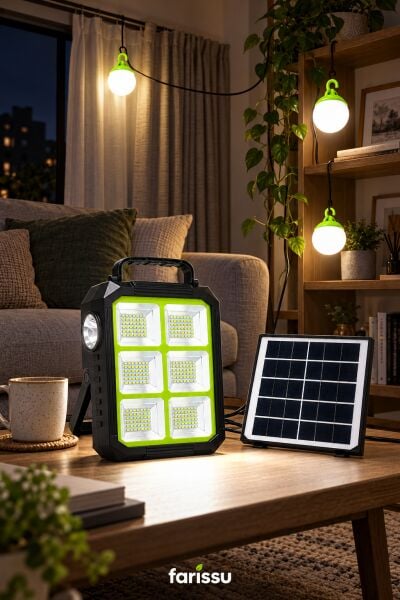 DAT DT-915P 300W SOLAR AYDINLATMA SETİ