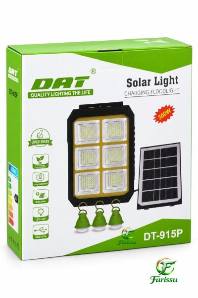 DAT DT-915P 300W SOLAR AYDINLATMA SETİ