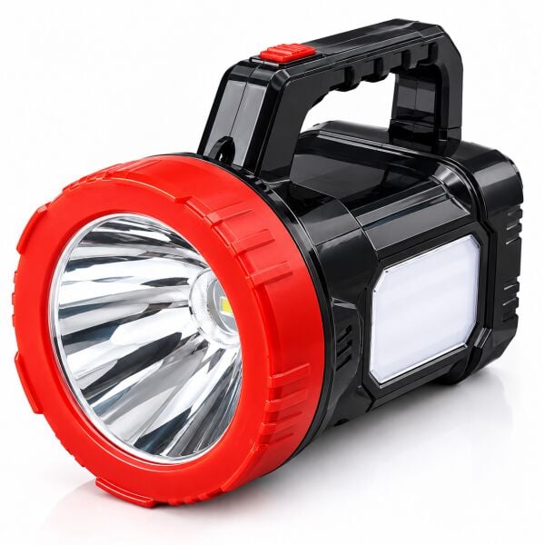 Silver Toss ST-6678 Şarjlı LED El Feneri 10W 14 SMD Çift Aydınlatmalı Işıldak