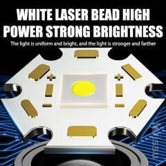 OR-723 Şarjlı Balıkçı Feneri | 3000 Lümen | Type-C Girişli | 50-70W | Çok Fonksiyonlu LED El Feneri