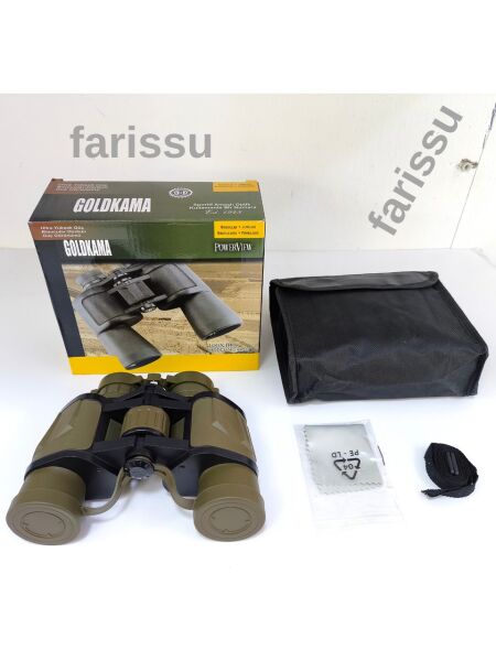 Gold Kama 100x100 Profesyonel Dürbün – 20x Zoom | 50mm Lens | BAK-4 Prizma | Zimlu Mini Fener Hediyeli