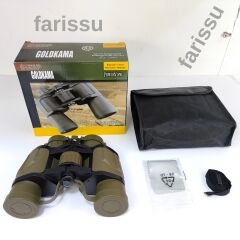 Gold Kama 100x100 Profesyonel Dürbün – 20x Zoom | 50mm Lens | BAK-4 Prizma | Zimlu Mini Fener Hediyeli