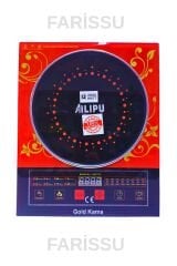 Alipu ALP-12 İndüksiyonlu Ocak – 2600W Güç | Mavi LED Aydınlatma | Voltaj Korumalı | Enerji Tasarruflu | Eli Yakmayan Yüzey