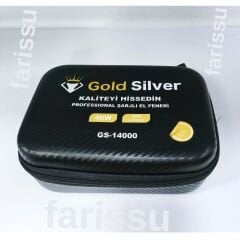 Gold Silver GS-14000 Şarjlı El Feneri | 40W 4000 Lümen | 12800 mAh Li-ion | Kamp, Avcılık & Acil Durumlar