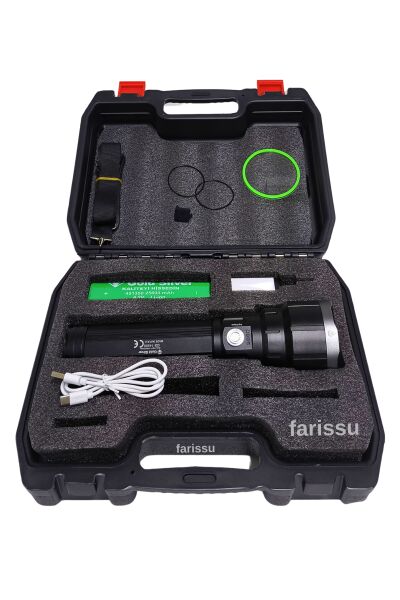 Üst Düzey Performans ve Dayanıklılık: Gold Silver GS-14500 Şarjlı El Feneri