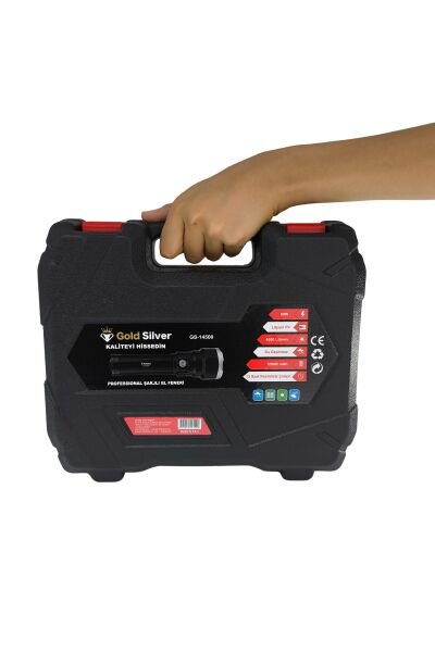 Üst Düzey Performans ve Dayanıklılık: Gold Silver GS-14500 Şarjlı El Feneri