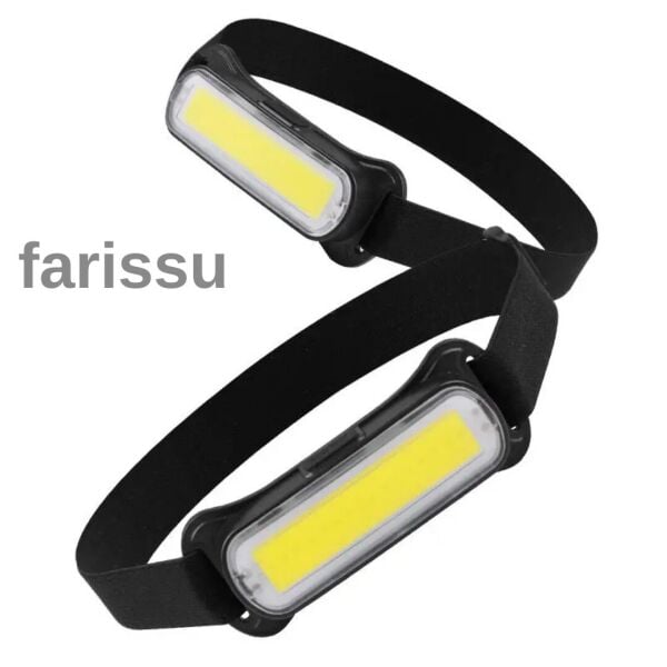 Şarjlı COB LED Kafa Lambası | Type-C Girişli, 350 Lümen | Su Geçirmez, Hafif ve Kompakt Tasarım