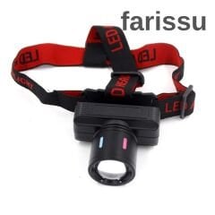 Şarjlı Kafa Lambası KX-1832 | 60W LED Zoomlu | 3000mAh | Kamp & Açık Hava Kullanımı
