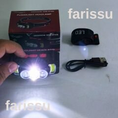 810S Şarjlı LED Kafa Lambası | 4 Modlu | Tip-C Giriş | Su Geçirmez | XPE + COB Işık | Kamp & Açık Hava Kullanımı