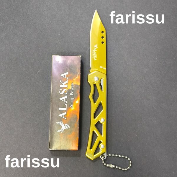 Alaska SDR-13A Gold Katlanır Çakı - Ultra Hafif (42 gr), 165mm Kompakt EDC Bıçak