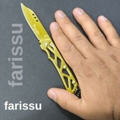 Alaska SDR-13A Gold Katlanır Çakı - Ultra Hafif (42 gr), 165mm Kompakt EDC Bıçak