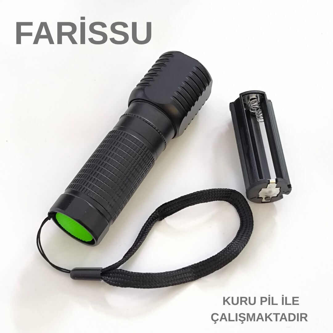 OR-1888 Mini LED El Feneri - Deprem Feneri - 3x AAA Kuru Pil Uyumlu (Piller Dahil Değildir)