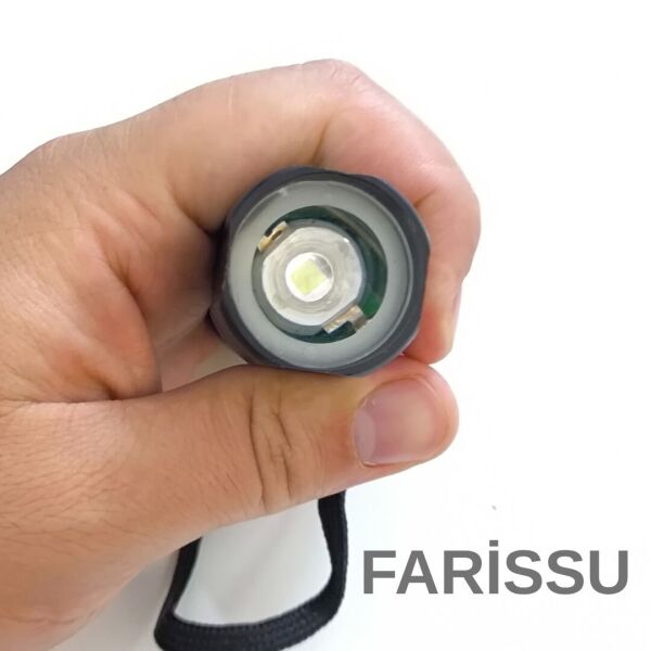 OR-1888 Mini LED El Feneri - Deprem Feneri - 3x AAA Kuru Pil Uyumlu (Piller Dahil Değildir)