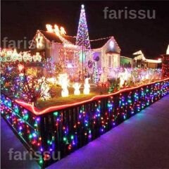 ALASKA 10 Metre RGB LED Peri Işıkları - 100 LED - 8 Fonksiyonlu (İç/Dış Mekan)