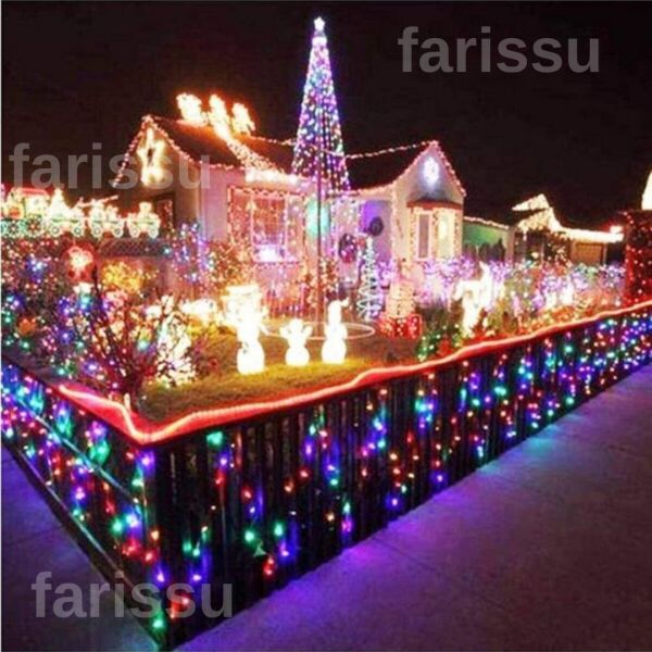 ALASKA 10 Metre RGB LED Peri Işıkları - 100 LED - 8 Fonksiyonlu (İç/Dış Mekan)
