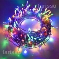 ALASKA 10 Metre RGB LED Peri Işıkları - 100 LED - 8 Fonksiyonlu (İç/Dış Mekan)