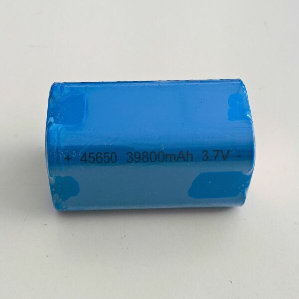 45650 Model 39800mAh 3.7V Şarjlı Pil | Fener ve Elektronik Cihazlarla Uyumlu