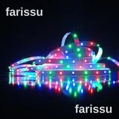 5 Metre 12 Renkli LED Şerit Işık | Esnek Dekoratif Aydınlatma | Uzaktan Kumandalı | Enerji Tasarruflu