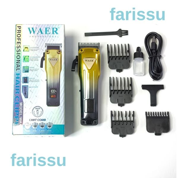 WAER Profesyonel Şarjlı Sakal Traş Makinesi - WA-0207