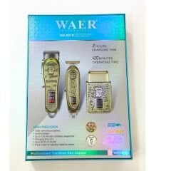WAER Profesyonel Tıraş ve Saç Kesme Seti - 3'ü 1 Arada WA-0215