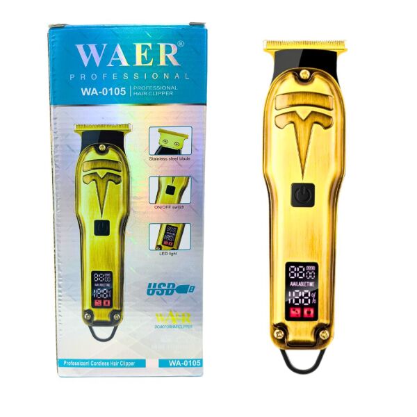 WAER Professional Şarjlı Sakal Traş Makinesi WA-0105
