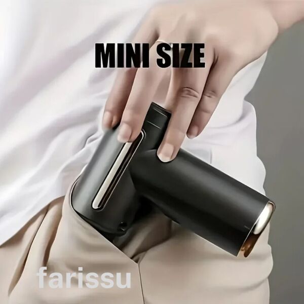 Mini Masaj Tabancası - Taşınabilir ve Şarjlı gri