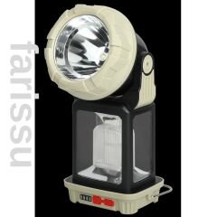 Çok Fonksiyonlu Şarjlı Kamp Lambası Feneri - Güneş Enerjili, Powerbank Özellikli, 4 Modlu, Suya Dayanıklı