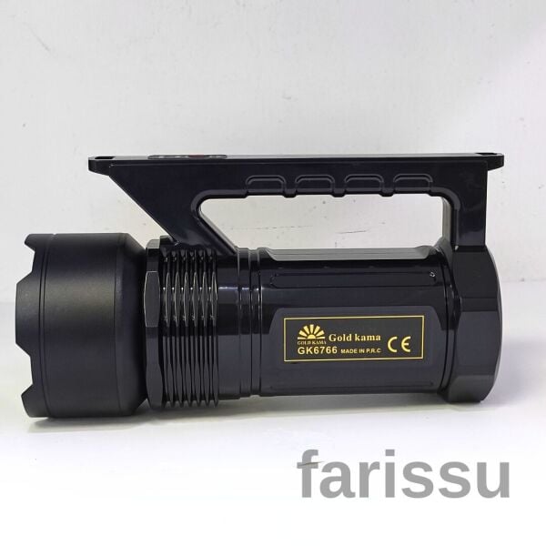 Gold Kama GK6766 20W LED Uzun Mesafe Şarj Edilebilir Projektör El Feneri