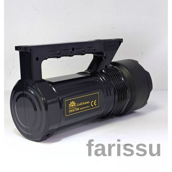 Gold Kama GK6766 20W LED Uzun Mesafe Şarj Edilebilir Projektör El Feneri