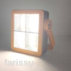 Solar Projektör ve Çok Fonksiyonlu Şarj Edilebilir Lamba - NY-9805 Serisi