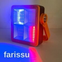 Solar Projektör ve Çok Fonksiyonlu Şarj Edilebilir Lamba - NY-9805 Serisi