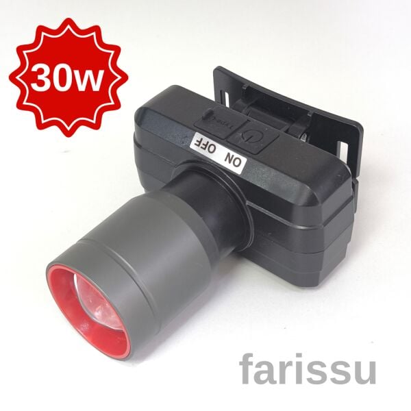 30W Güçlü LED Kafa Feneri: 7 Saate Kadar Kesintisiz Çalışma