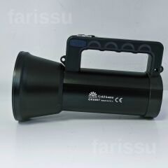 Gold Kama GK6697 Uzun Menzilli LED Şarj Edilebilir Projektör El Feneri 10W