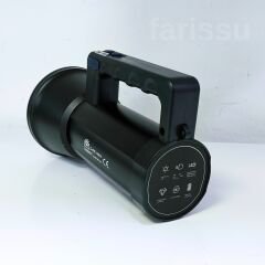 Gold Kama GK6697 Uzun Menzilli LED Şarj Edilebilir Projektör El Feneri 10W