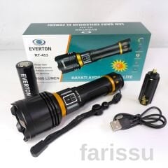 RT-453 50W 1000 Lumen 4800 mAh 1-1,5 km Menzilli Sarjli El Feneri