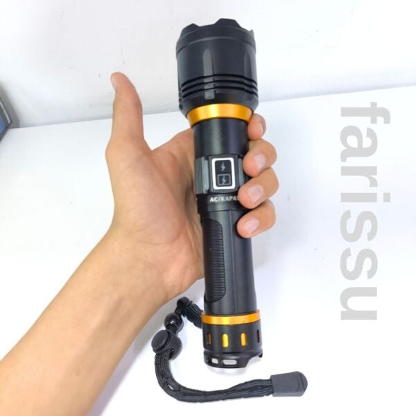 RT-453 50W 1000 Lumen 4800 mAh 1-1,5 km Menzilli Sarjli El Feneri