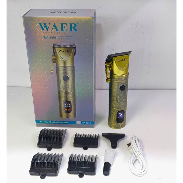 WAER Profesyonel Kablosuz Saç Kesme Makinesi - WA-2956