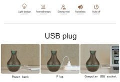 Gold Kama Koku Hediyeli Ultrasonik Aroma Difüzörü ve Nemlendirici