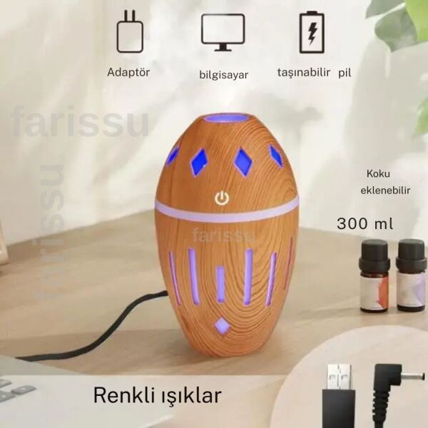 GOLD KAMA Hava Nemlendirici ve Difüzör (Model: GK9)