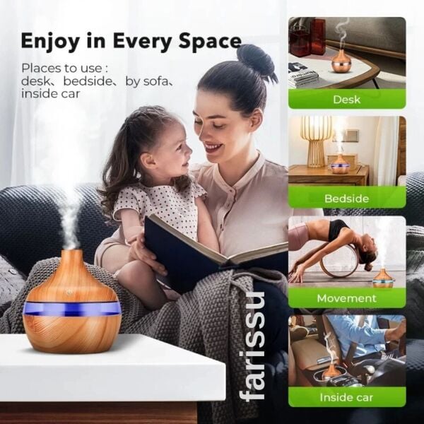 GOLD KAMA GK2: Mini Atomizasyon Hava Nemlendiricisi & Aroma Difüzör