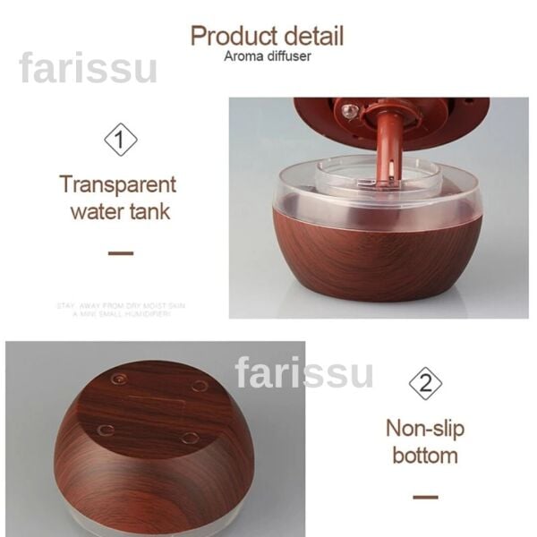 GOLD KAMA GK2: Mini Atomizasyon Hava Nemlendiricisi & Aroma Difüzör