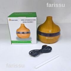 GOLD KAMA GK2: Mini Atomizasyon Hava Nemlendiricisi & Aroma Difüzör