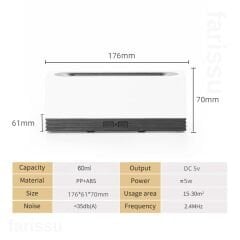 Alev Efektli Hava Nemlendirici ve Aroma Difüzör