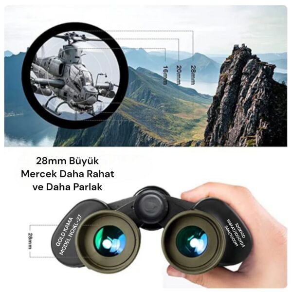 Gold Kama Ultra Yüksek Güç Profesyonel Dürbün 100x100 Tripod Hediyeli