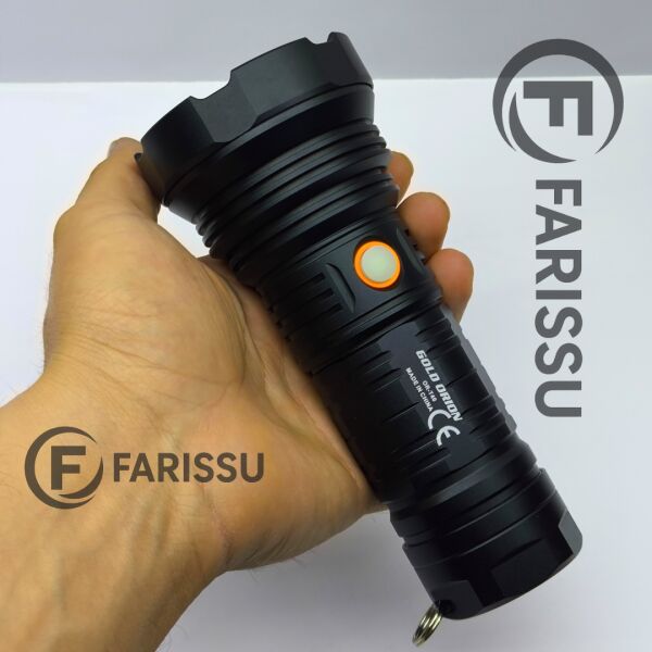 OR-T40 100W 5000 Lümen Şarj Edilebilir LED El Feneri - Yüksek Performans ve Uzun Çalışma Süresi