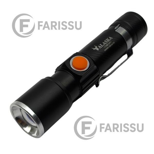ALASKA ULTRA PARLAK ŞARJLI UV LED AKREP FENERİ
