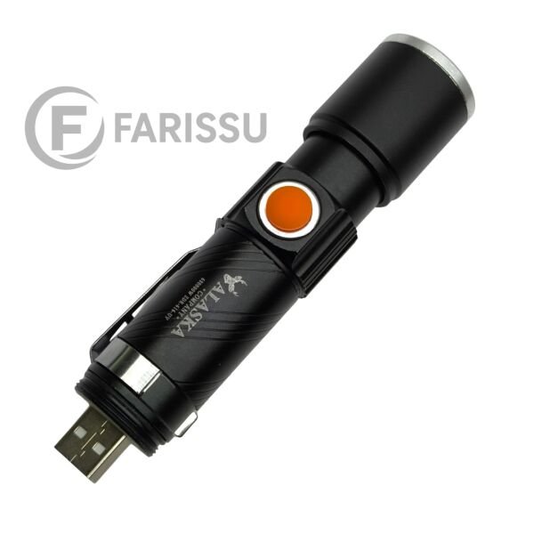 ALASKA ULTRA PARLAK ŞARJLI UV LED AKREP FENERİ