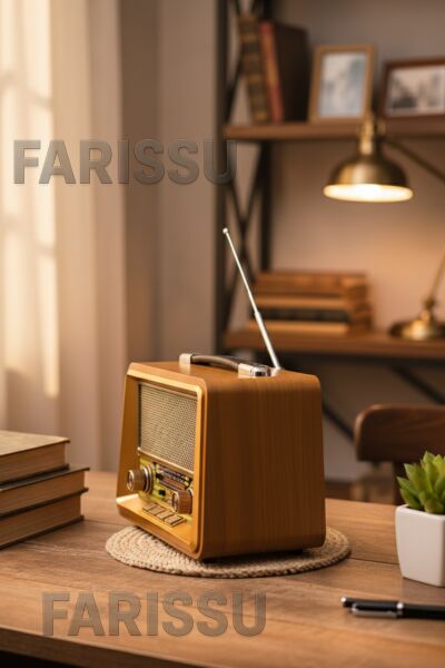 Nostaljik Tasarımlı, Modern Özellikli Everton RT-880BT Bluetooth Hoparlör ve Radyo