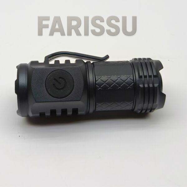 3 LED'li Güçlü Mini El Feneri Şarj Edilebilir Type-C