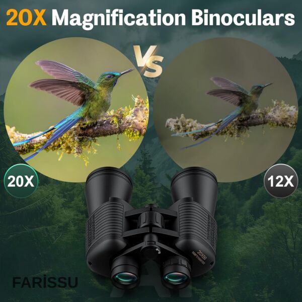 KL65 20x50 HD Dürbün | Geniş Görüş Açısı, Yüksek Büyütme Kapasitesi Full HD